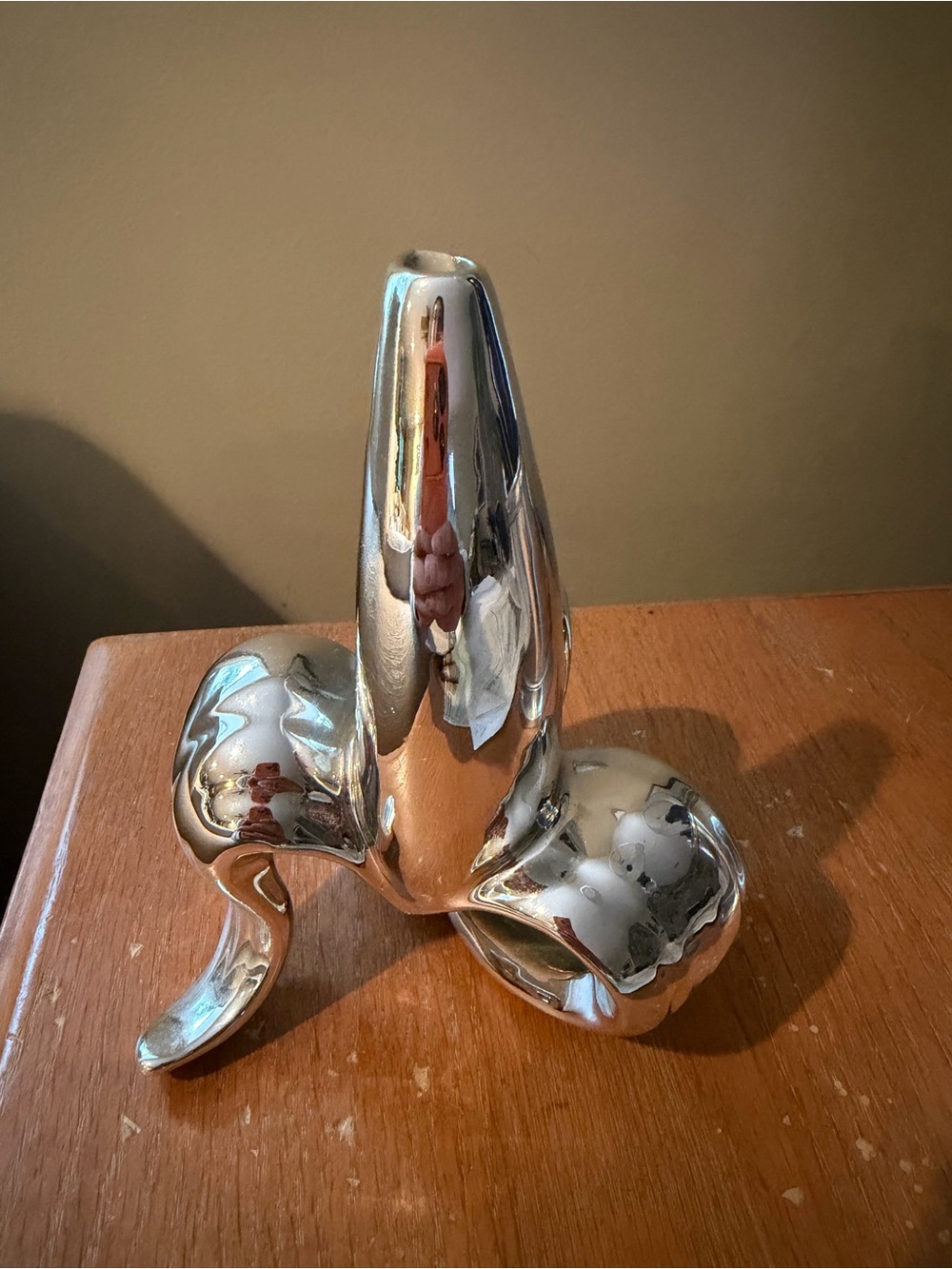 Jonathan Adler Chrome Banana Vase - Picture 2 of 4